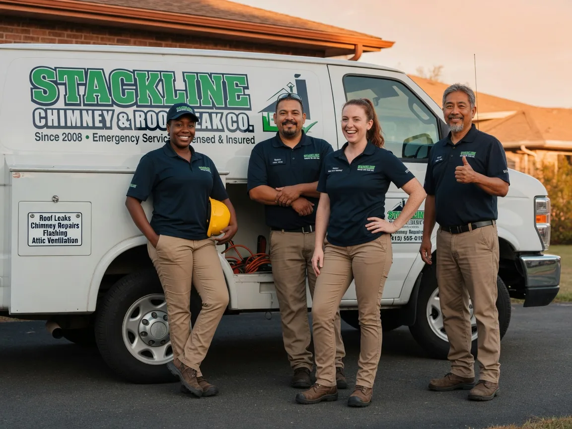 Chimney flashing repair company in Knierim, IA